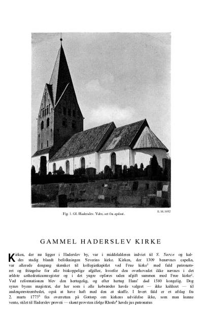 Gammel Haderslev Kirke